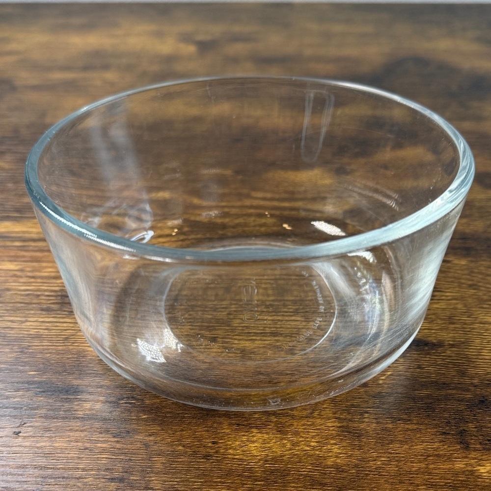 Pyrex Transparent Glass Serving Bowl